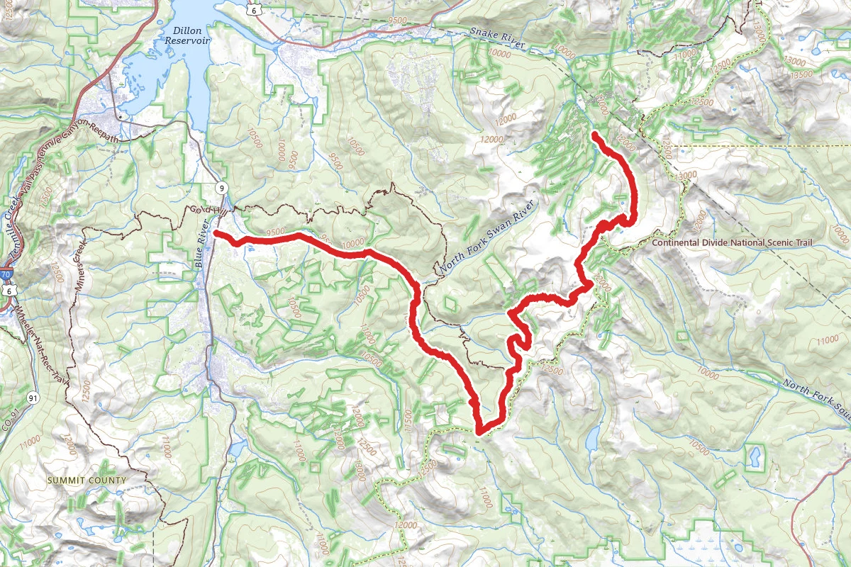 Radical Hill, SOB Hill, and Georgia Pass OHV Trail