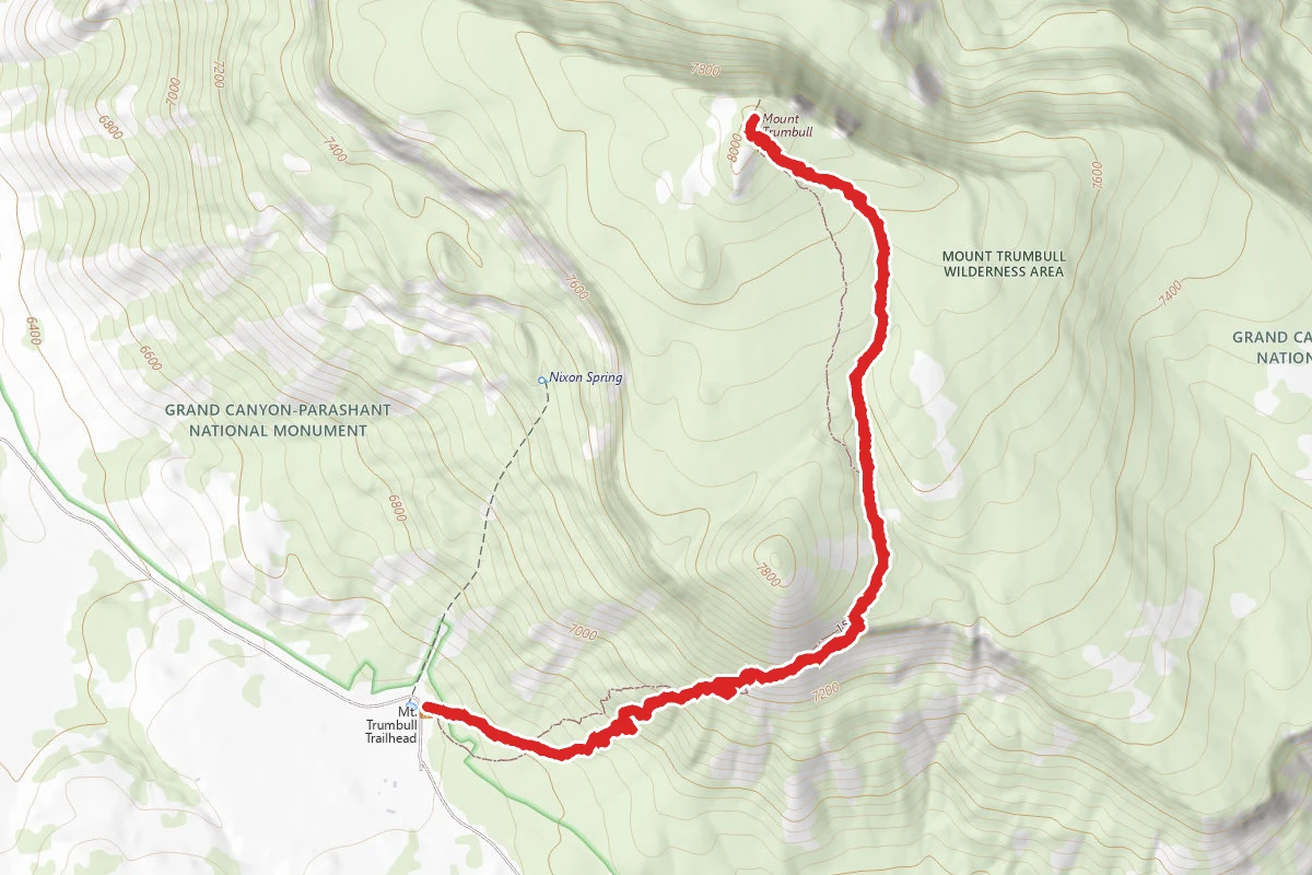 Mount Trumbull Trail