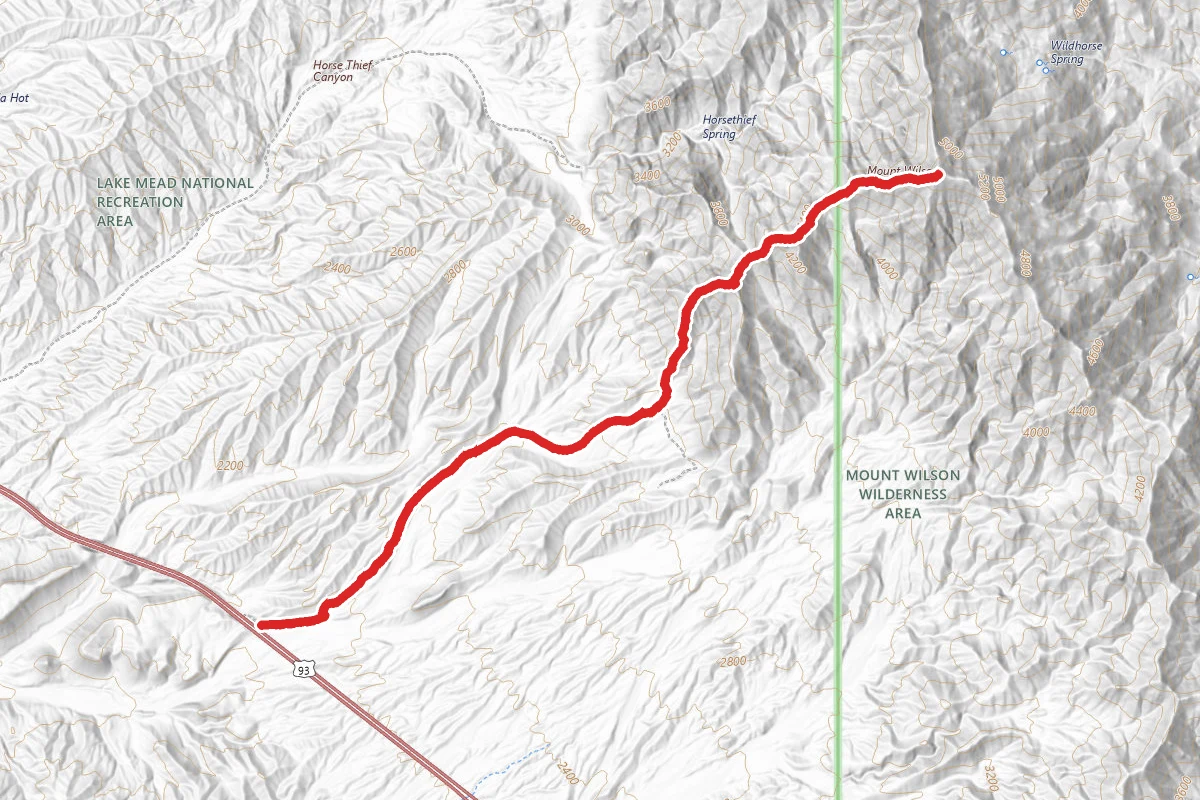 Mount Wilson via Black Joe Mine