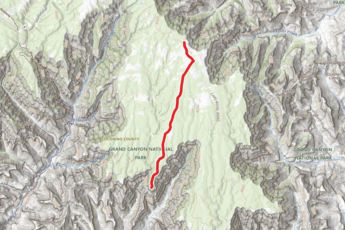 Francois Matthes Point Trail