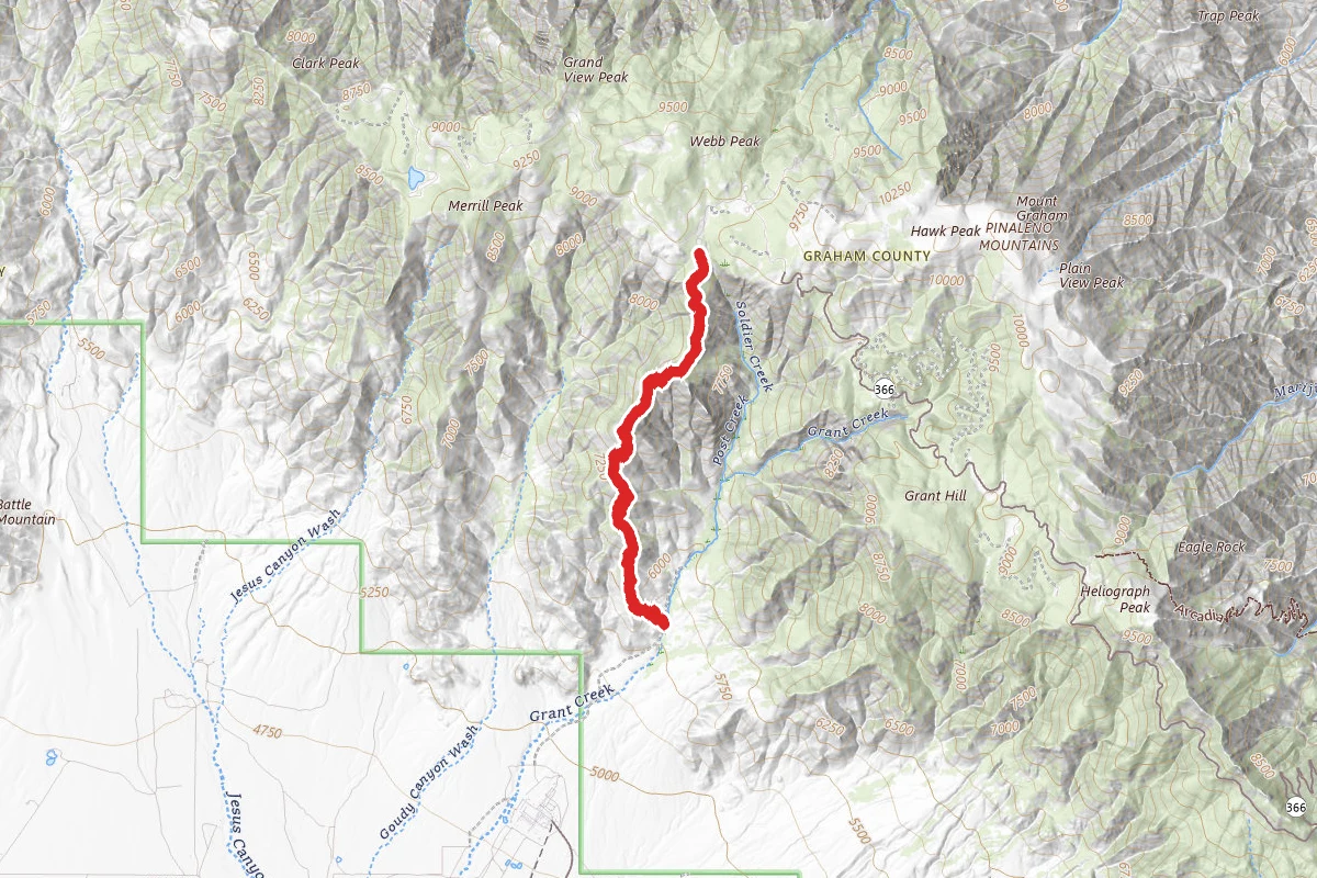 Grant Goudy Ridge Trail