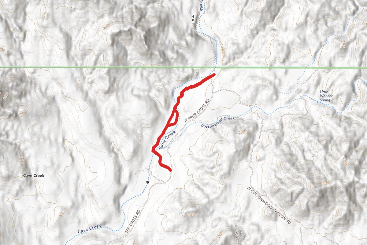 Metate Trail and Towhee Trail