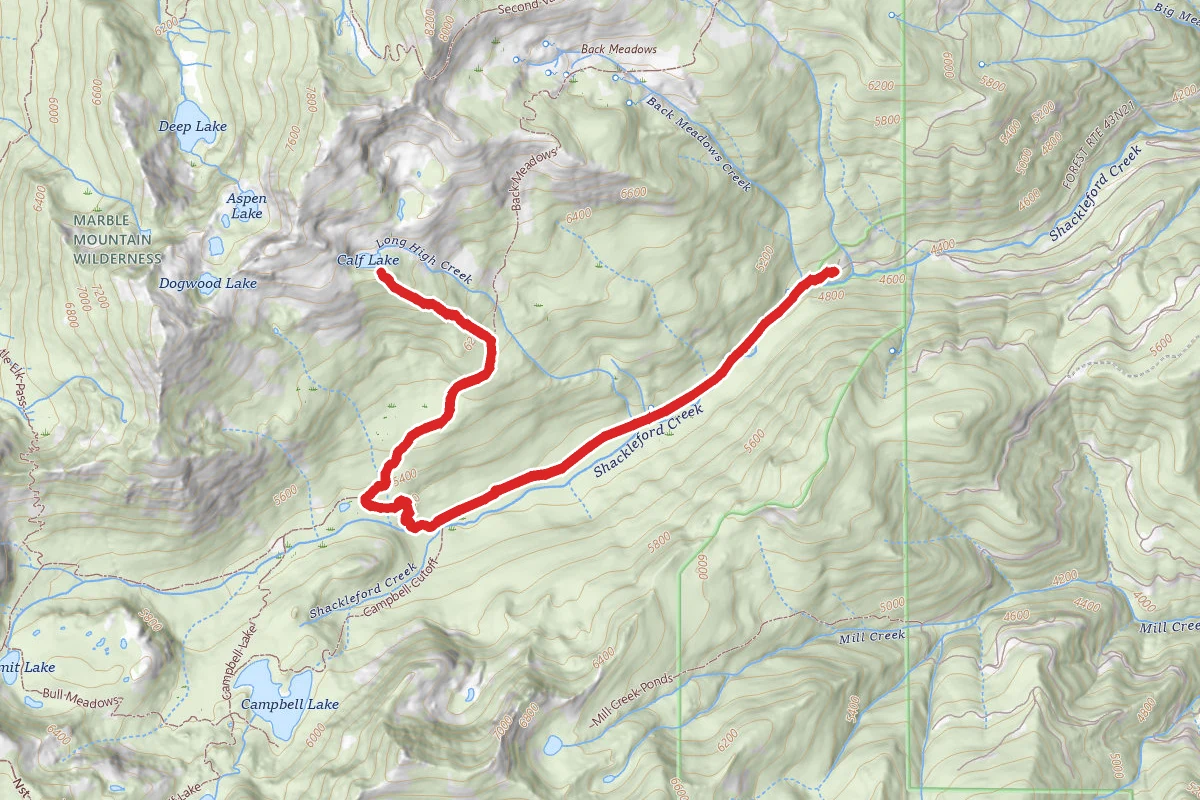 Calf Lake Trail