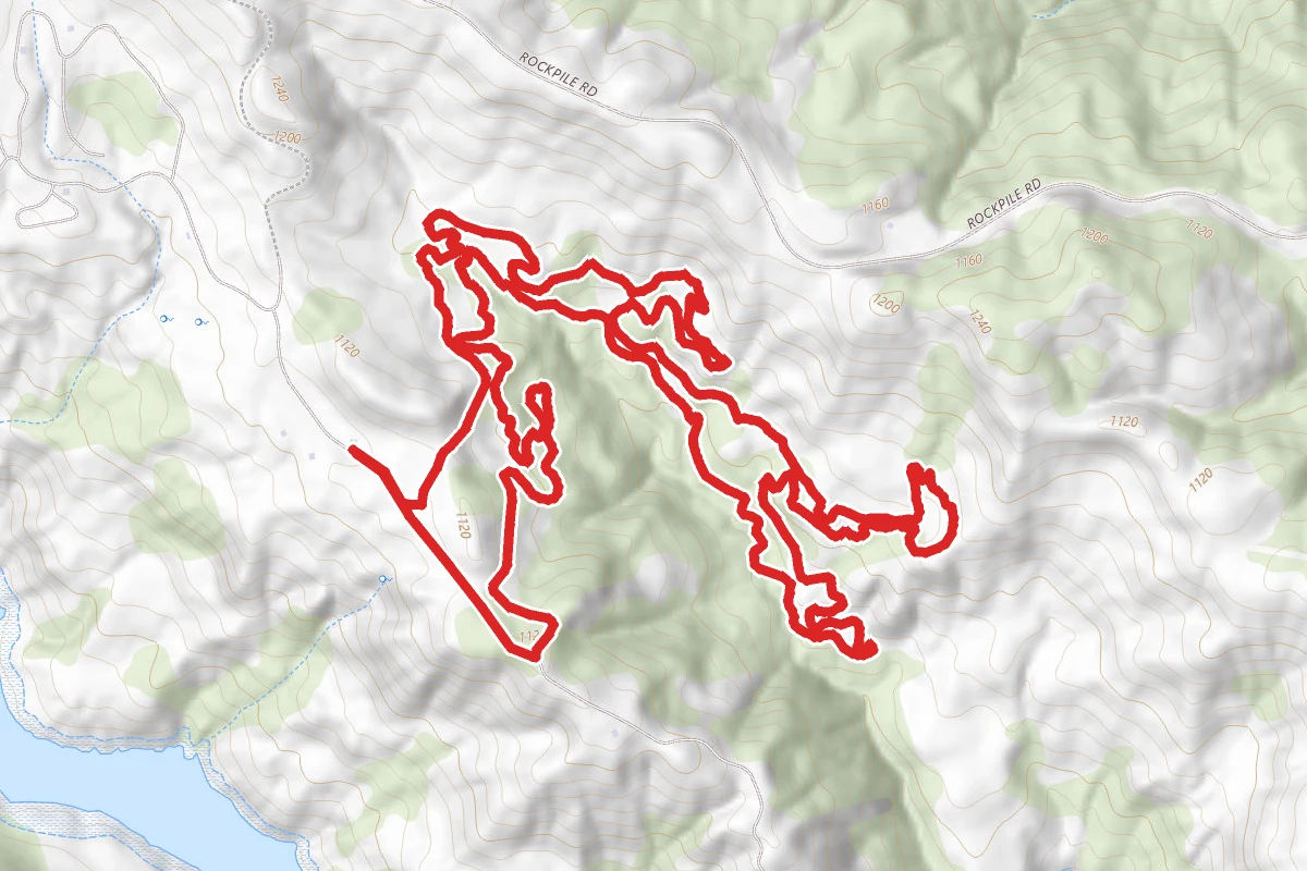 Outcrop and Half a Canoe MTB Loop