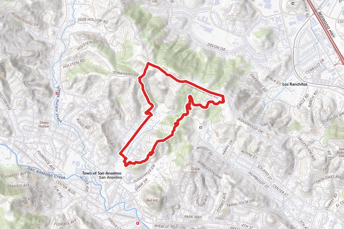 Memorial Ridge, Cemetary, Ridgewood and Tomahawk Trail