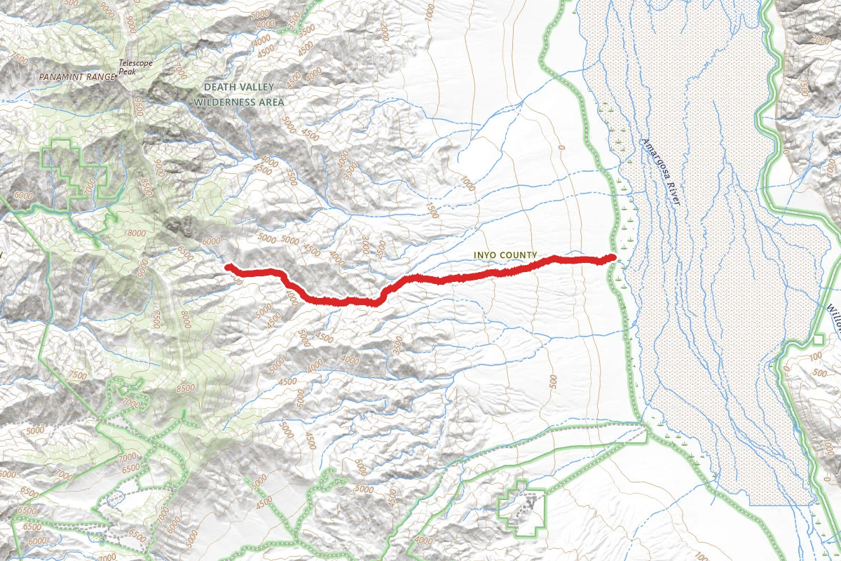 Johnson Canyon OHV Trail
