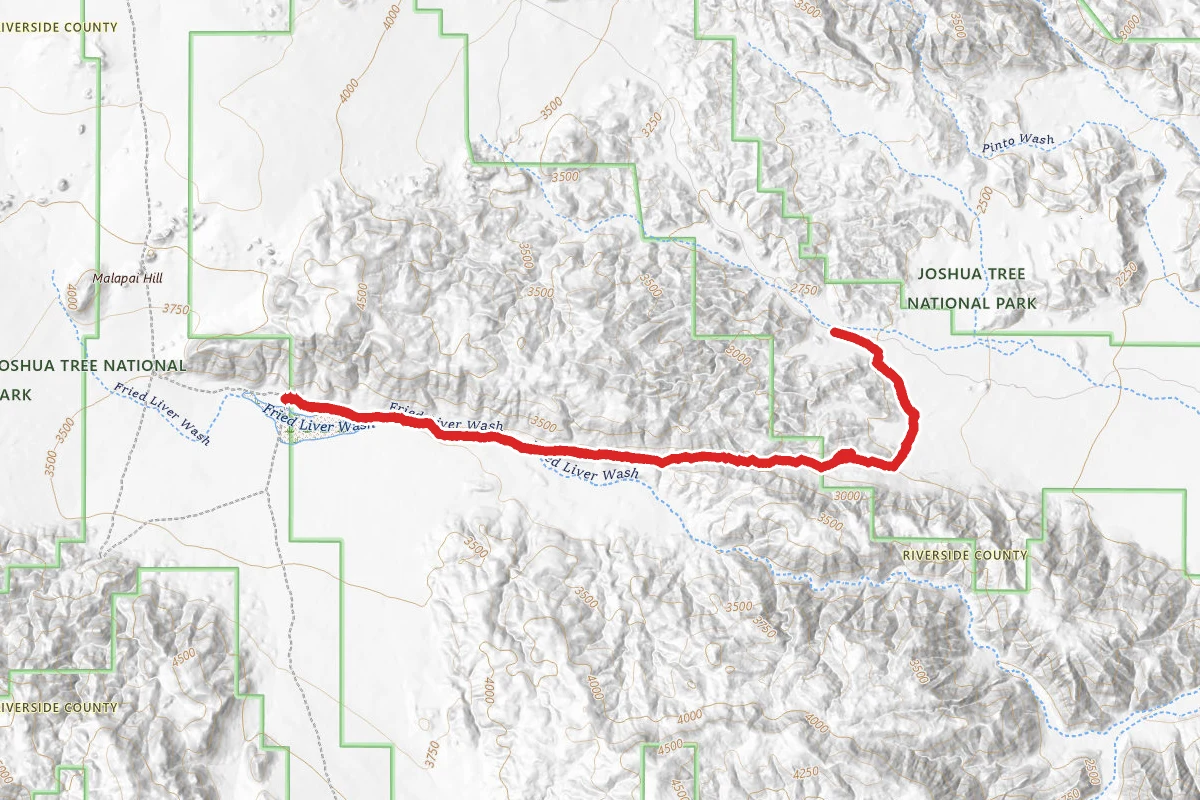 Pleasant Valley To El Dorado Mine and Pinto Basin