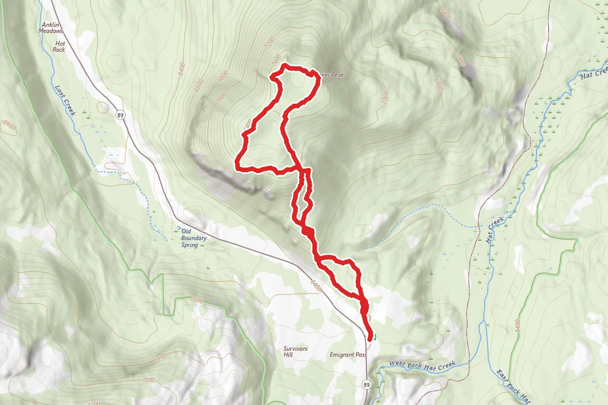 Raker Peak Loop