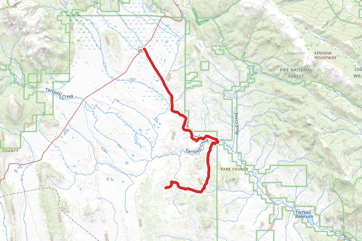 Indian Gulch to Jefferson OHV Trail