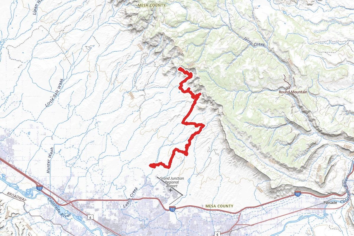 Grand Junction Canyon OHV Trail
