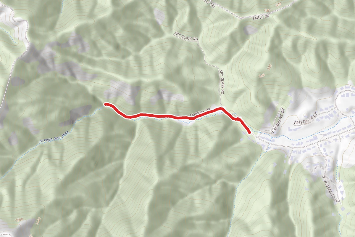 Fairway Falls Trail