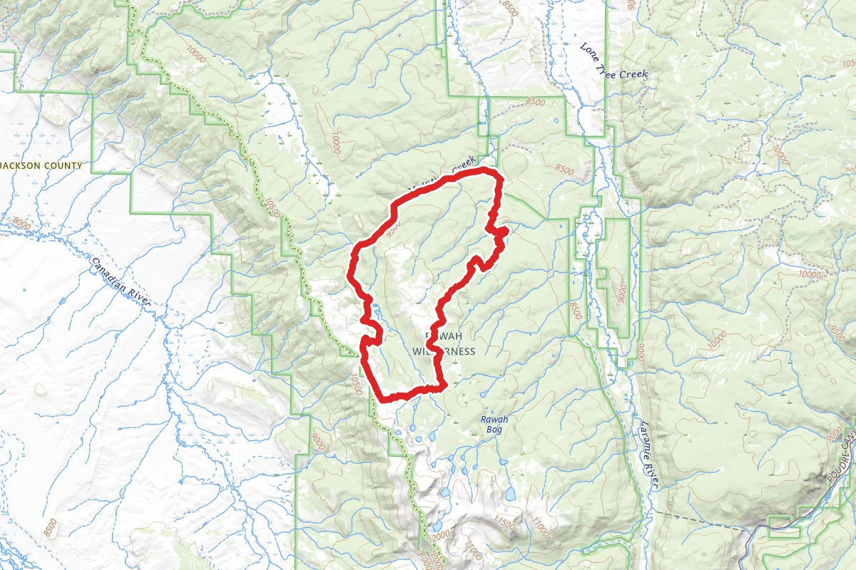 Link, Medicine Bow, McIntyre Creek Trails Loop