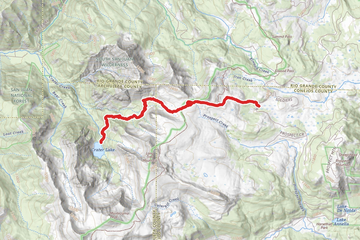 Crater Creek Trail