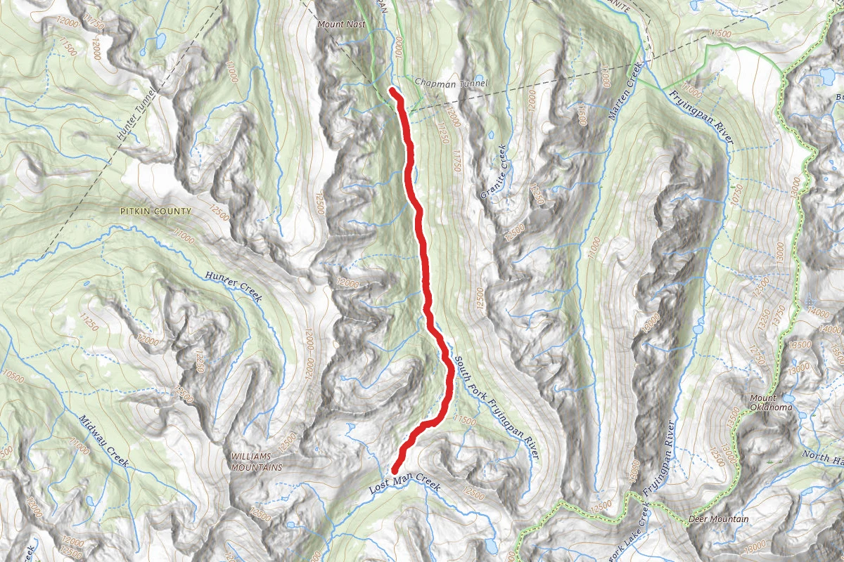 South Fork Pass Trail