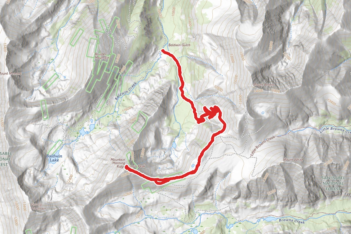 Cronin Peak Trail