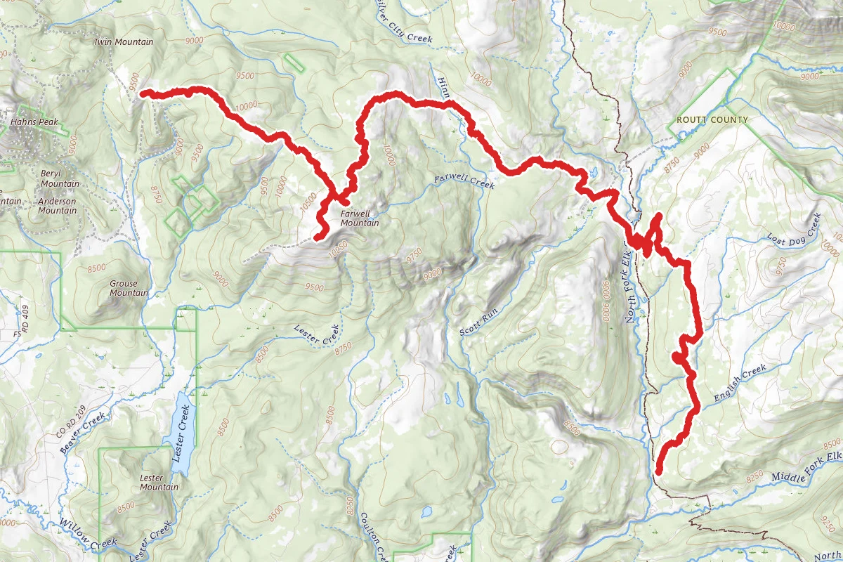 Farwell Mountain OHV Trail