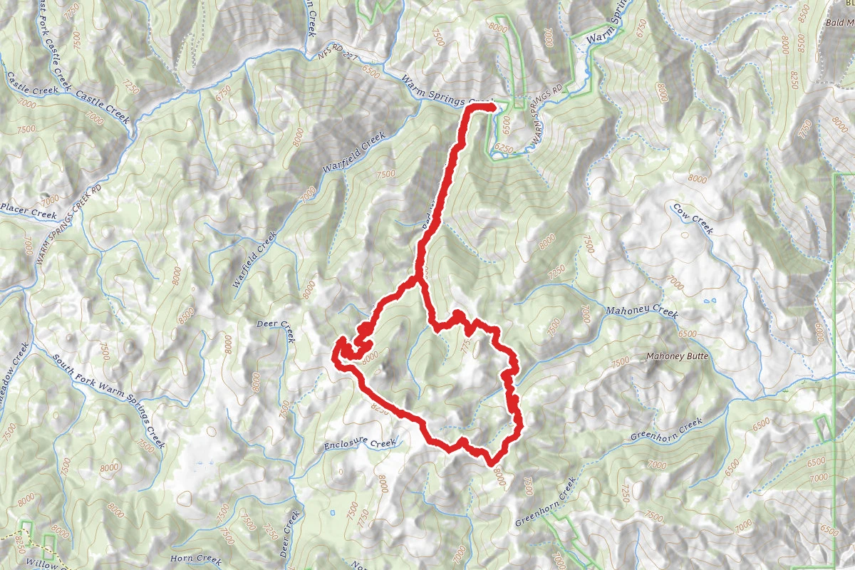 Red Warrior to Mars Ridge