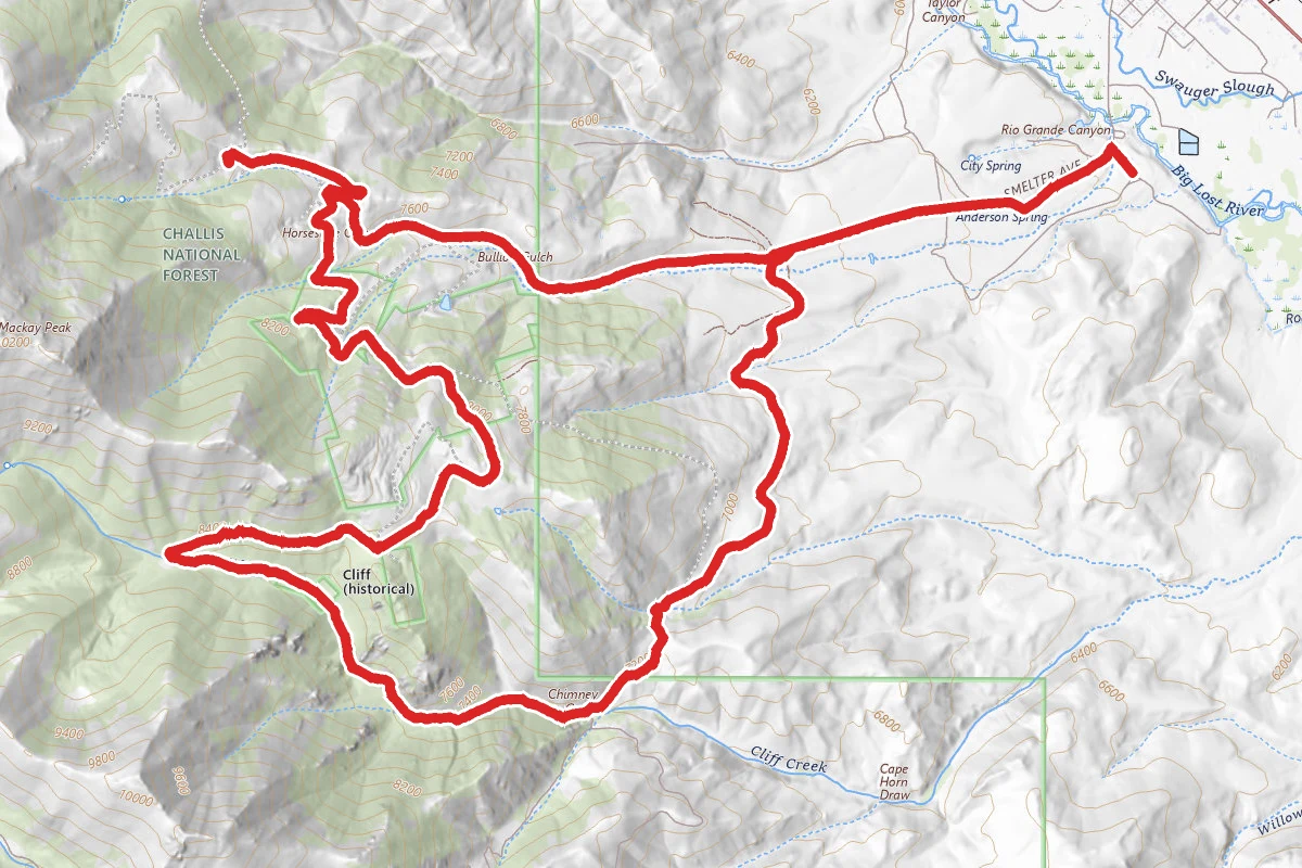 Mackay Mine Hill Loop