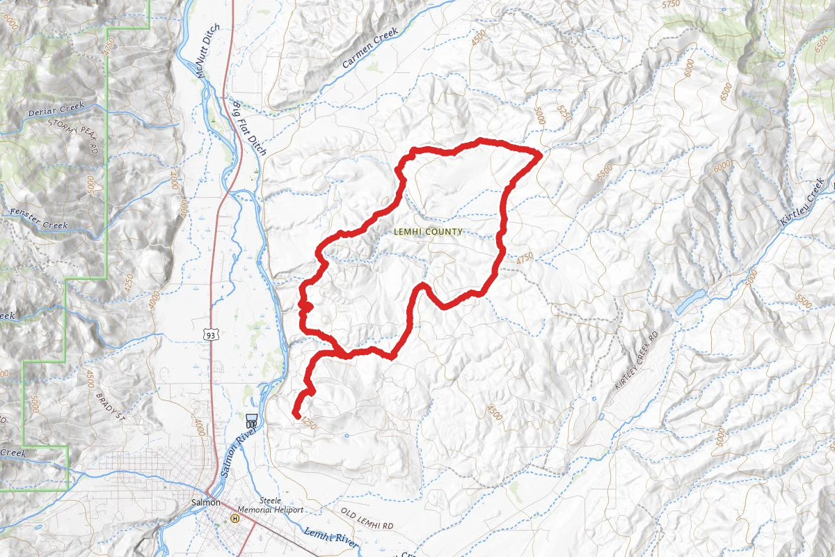Slough-Slump Gulch Loop