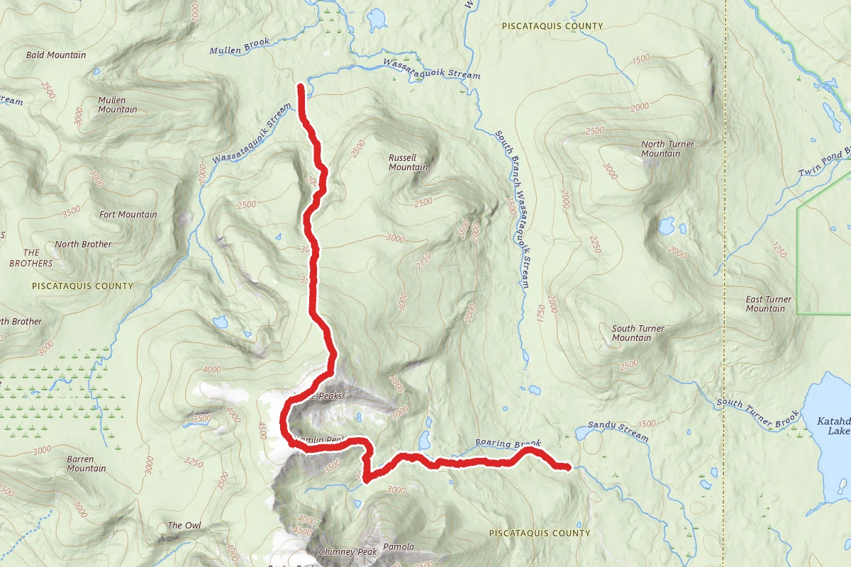 Hamlin Ridge and North Peaks Trail