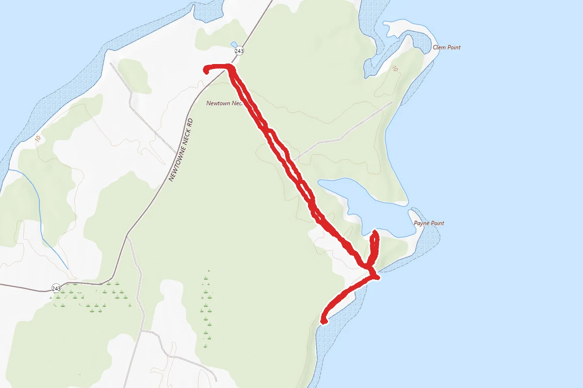 Fresh Pond and Payne Point