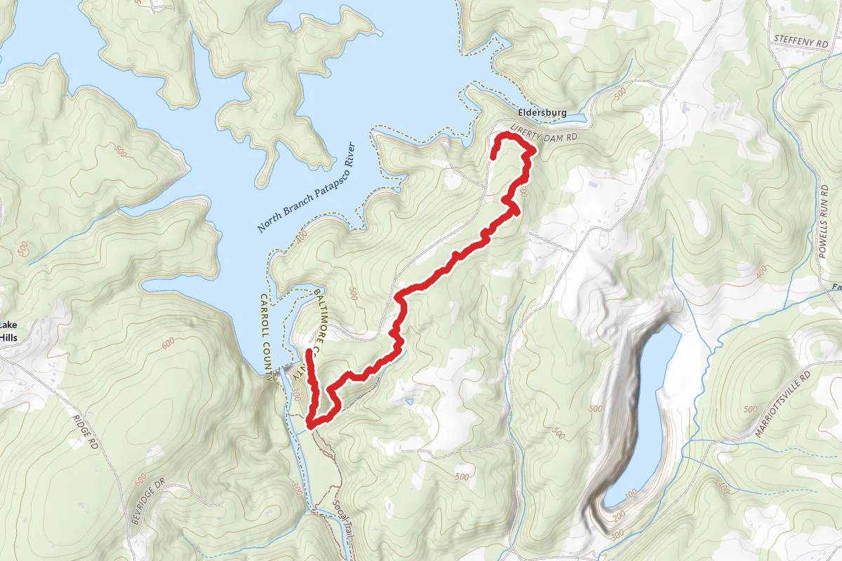 Liberty Dam Yellow Trail