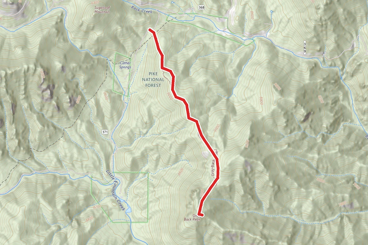 Gray Back Peak Trail