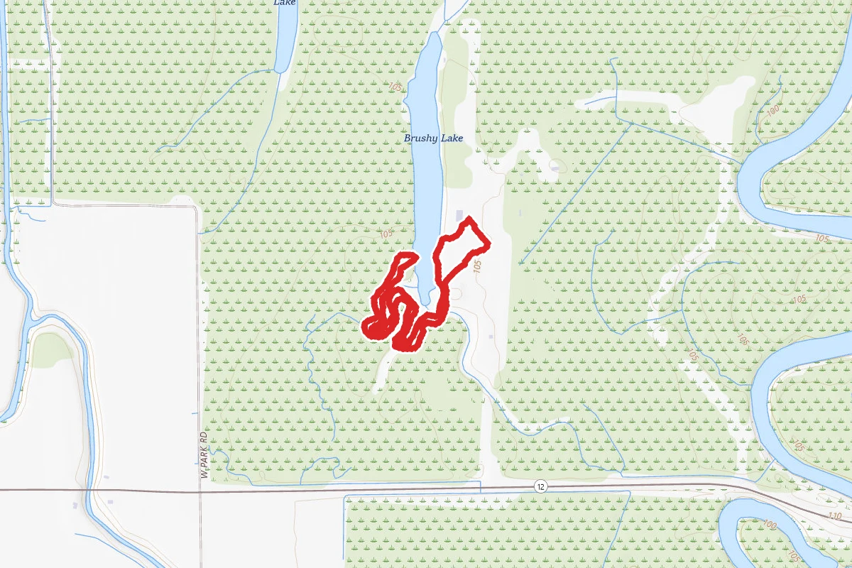 Leroy Percy Lake Trail South