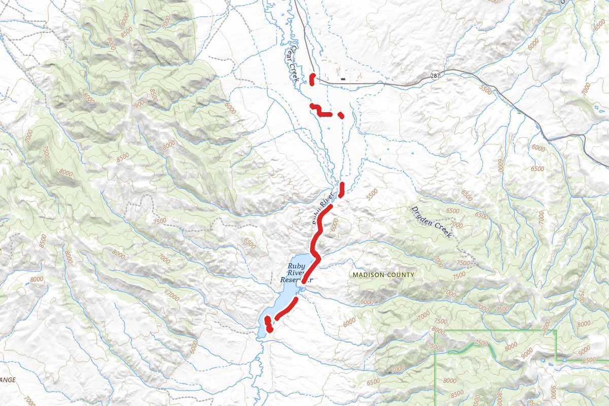 Ruby Reservoir OHV Trail