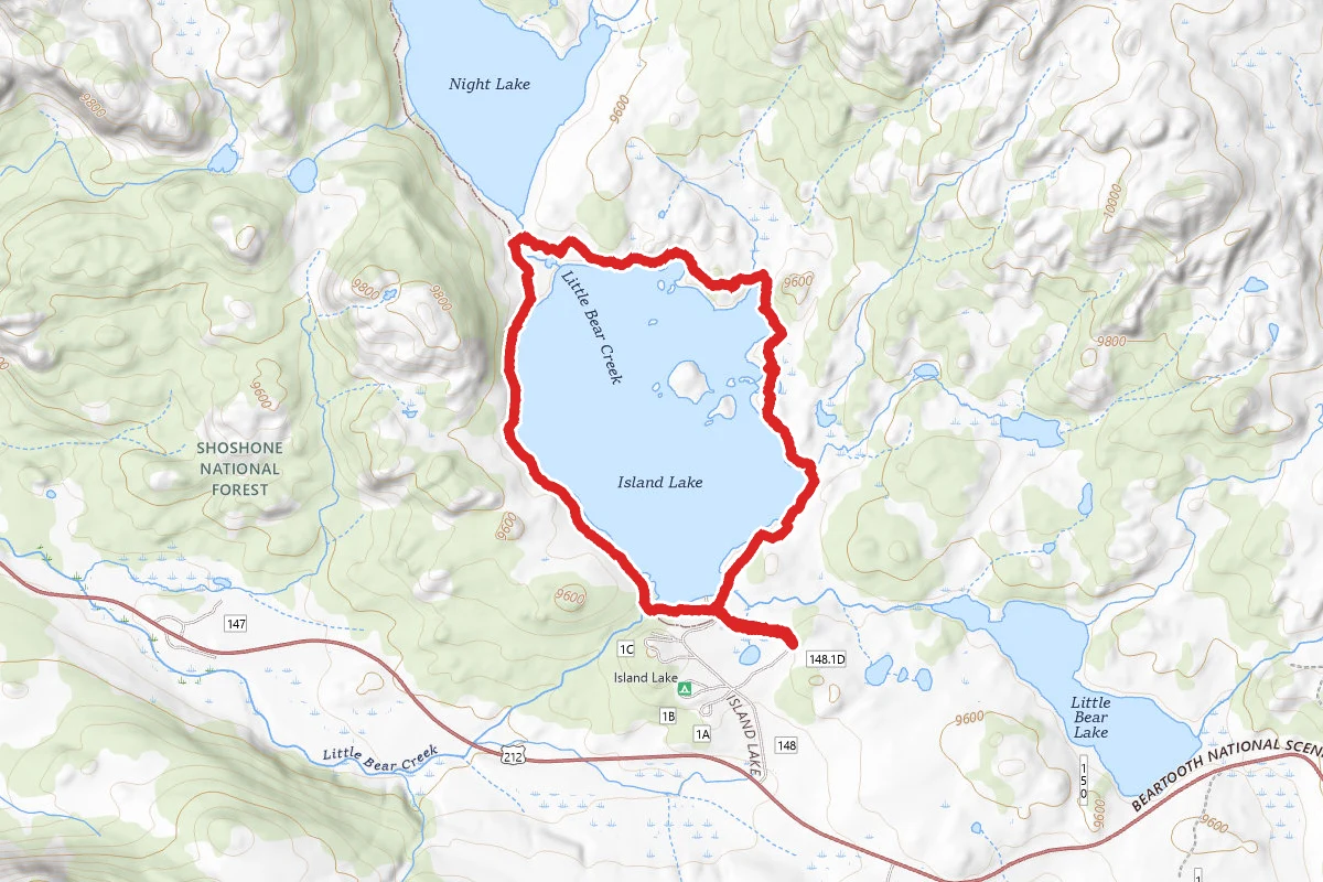 Island Lake Loop