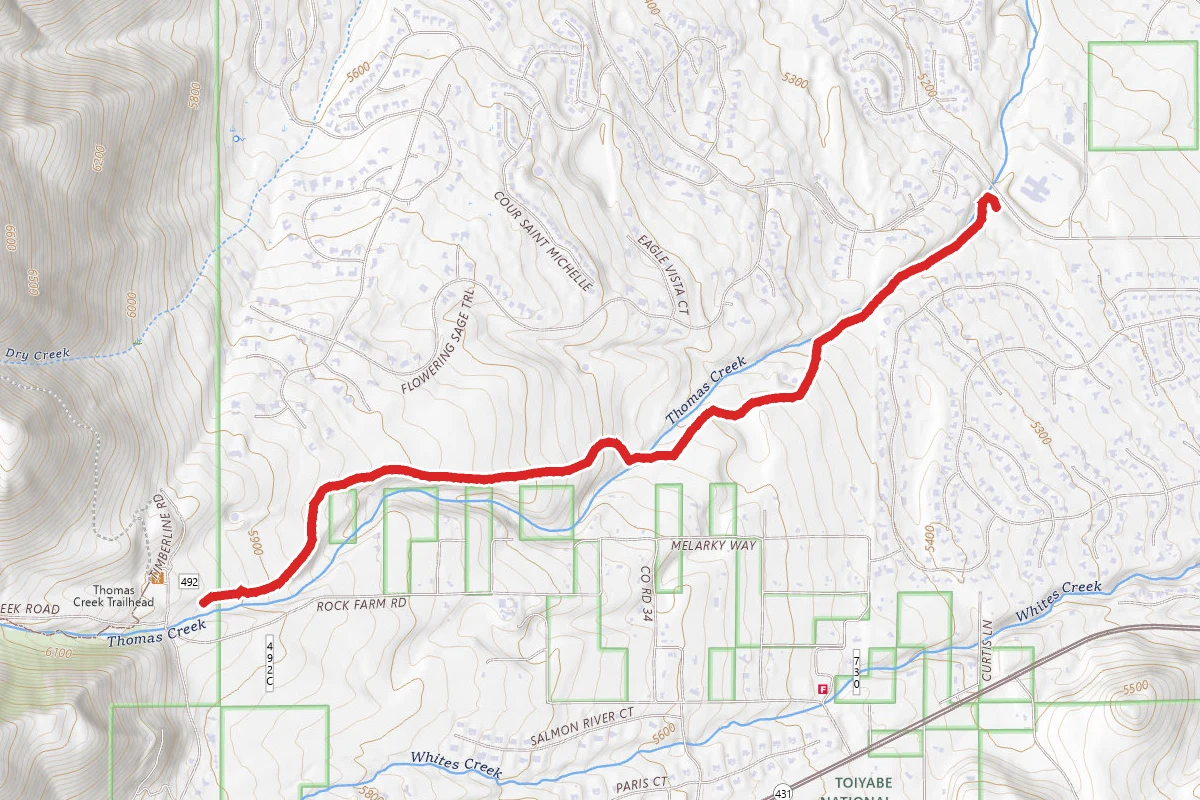 Lower Thomas Creek Trail