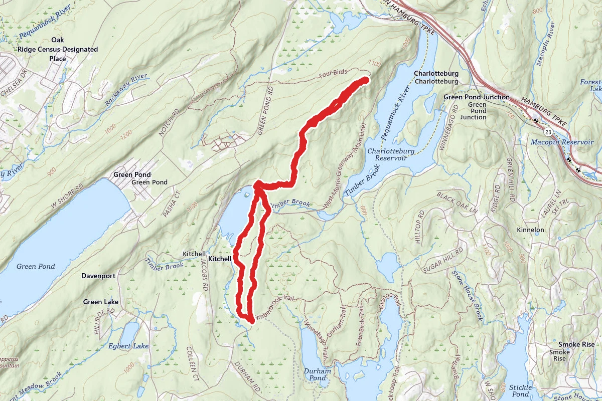 Charlotteburg Reservoir Trail