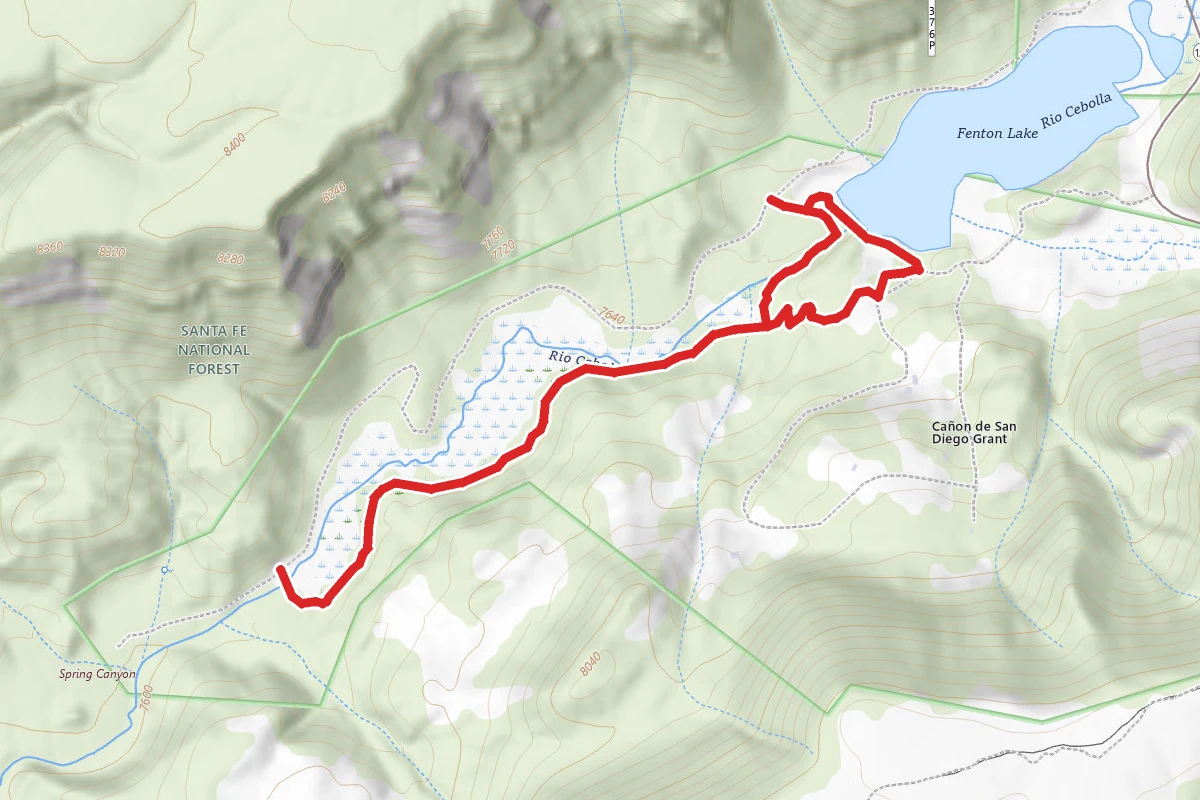 Fenton Lake and Hal Baxter Memorial Trail