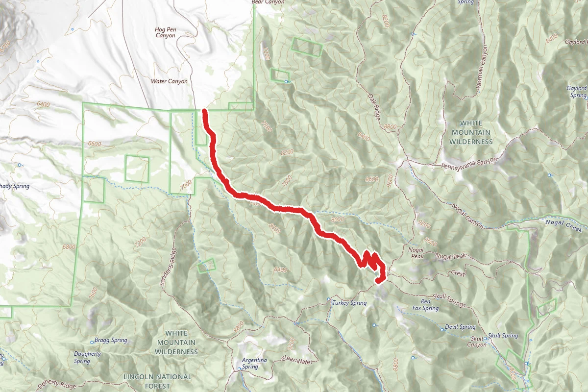 Water Canyon Trail No. 53