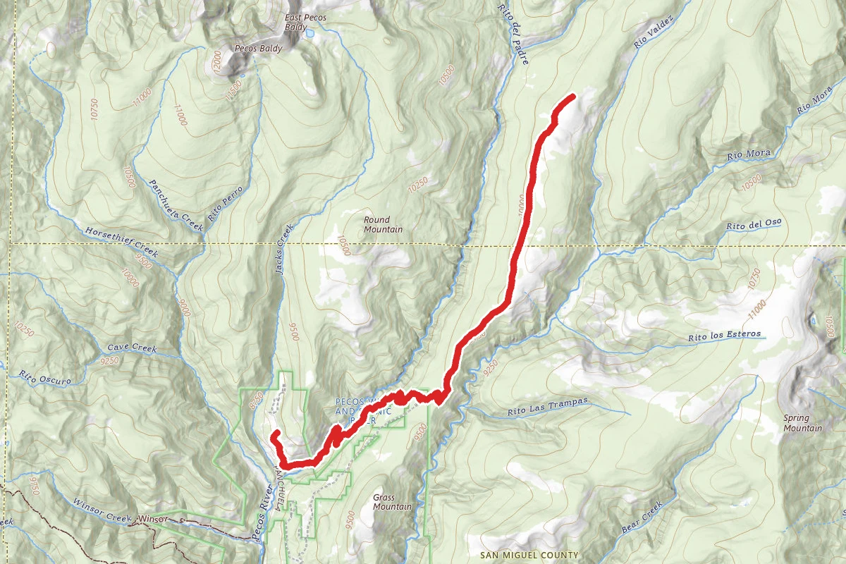 Hamilton Mesa via Jacks Creek Campground