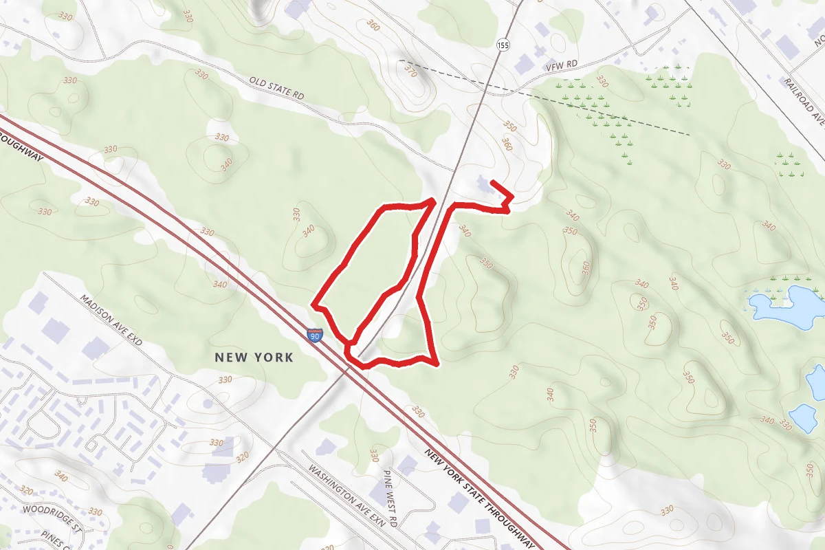 Karner Barrens West Red Trail
