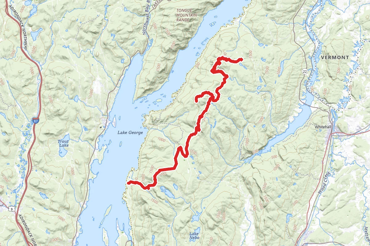 Buck Mountain to Black Mountain