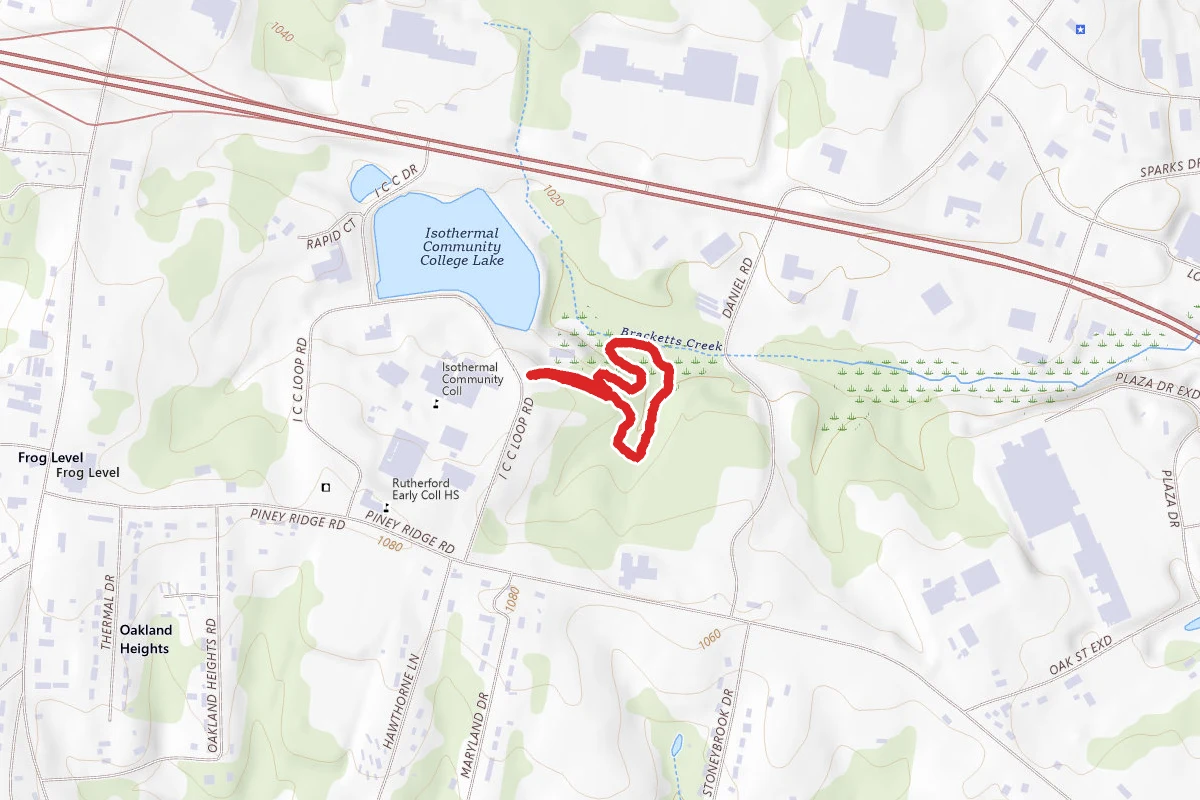 ICC Trail System Yellow Loop