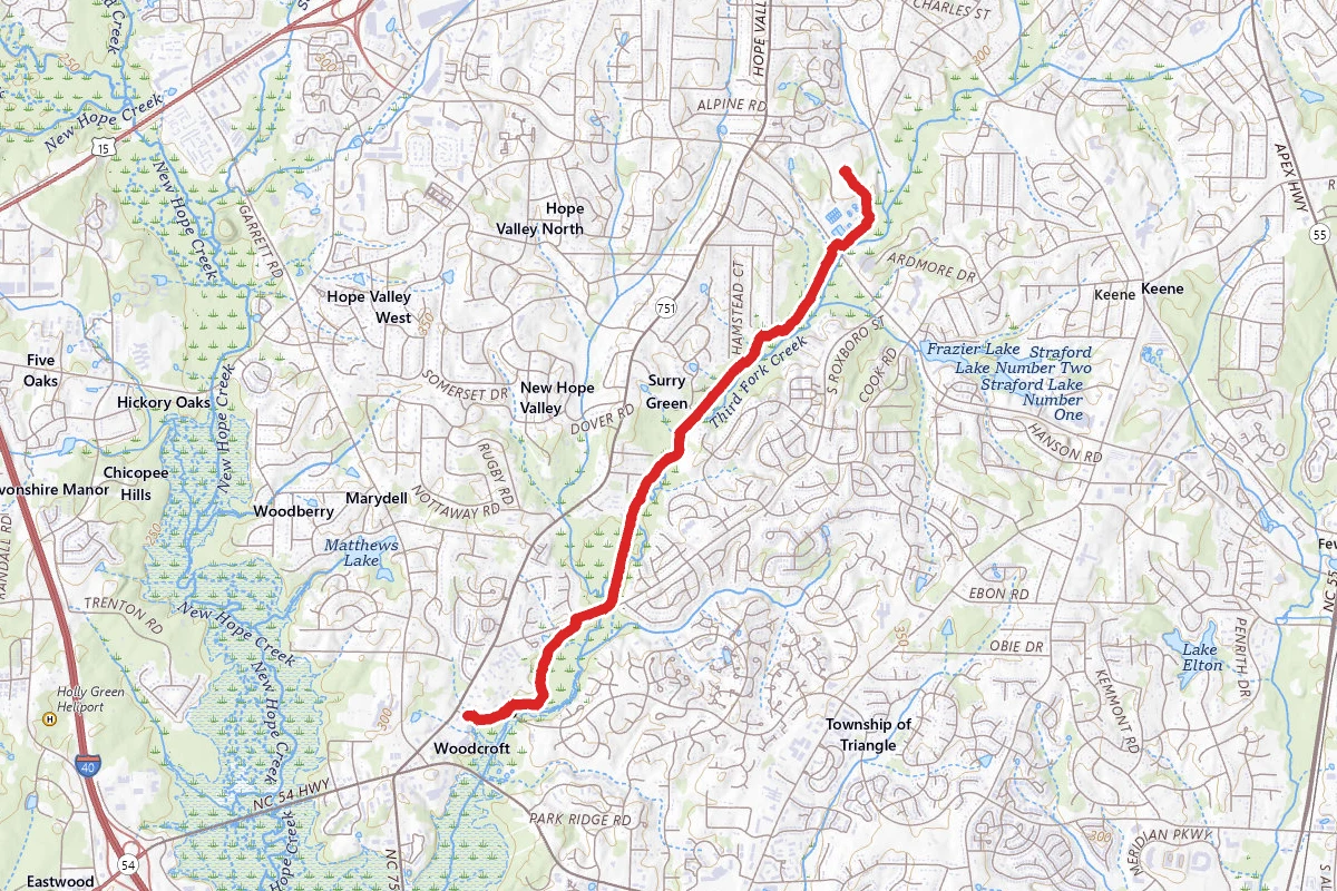 Third Fork Creek Greenway