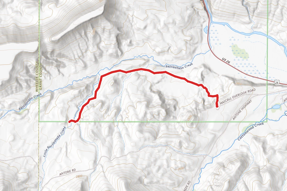 Little Rattlesnake Creek