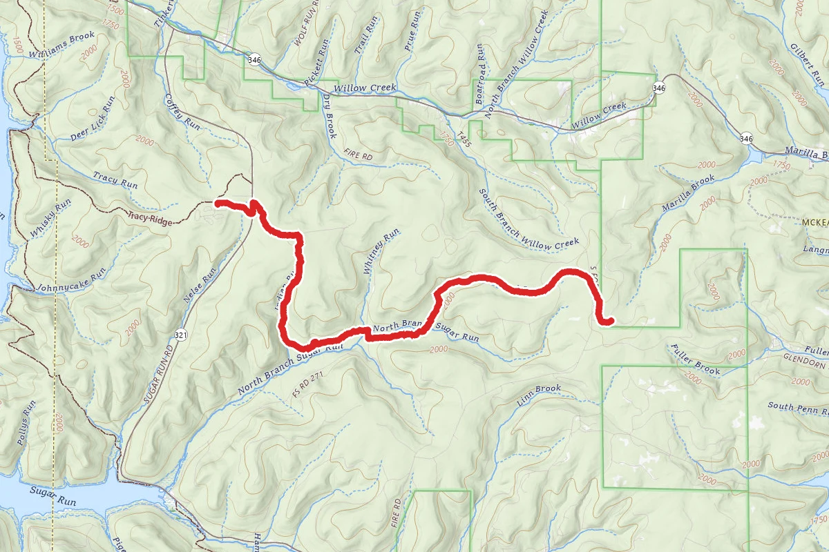 Bullis Hollow Trail