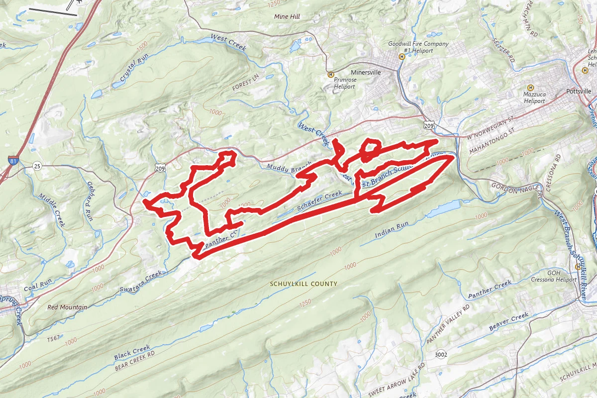 llewellynhose OHV Trail