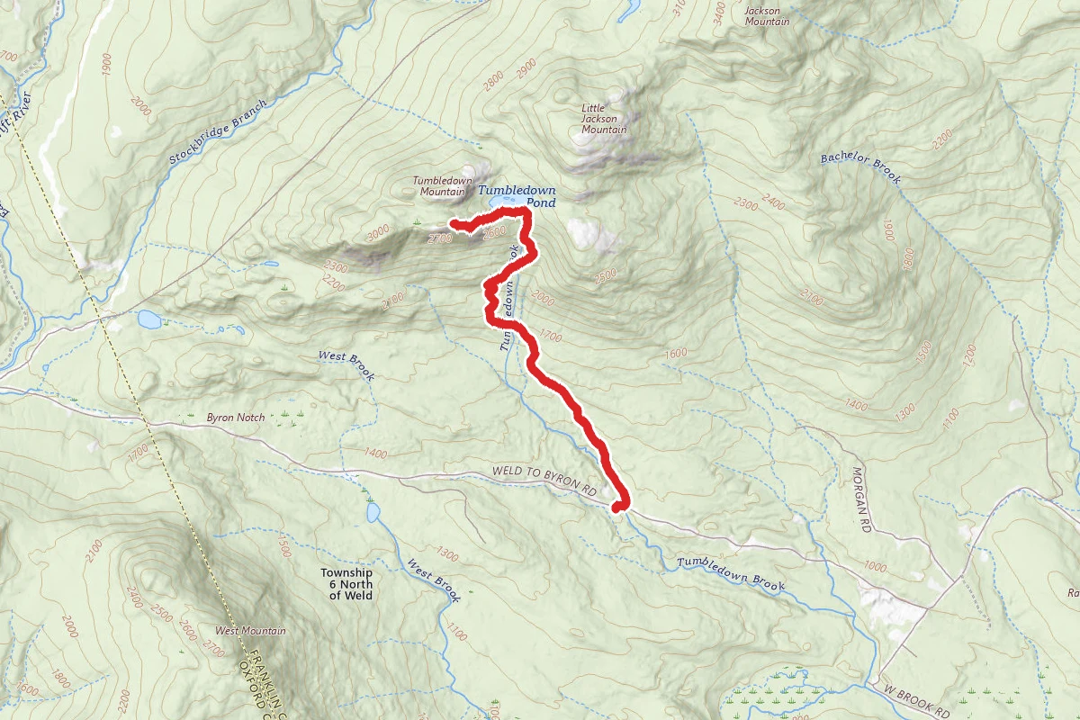 Tumbledown Brook Trail