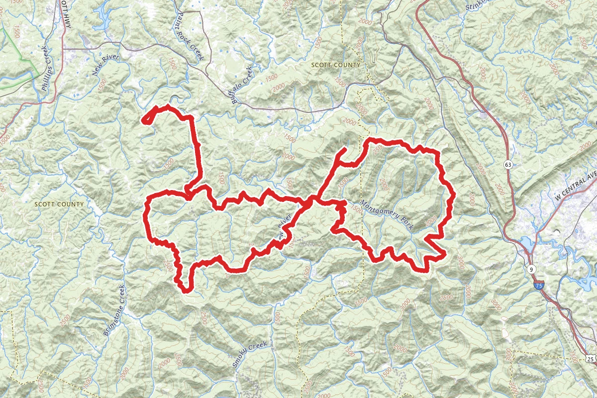 Brimstone Extended OHV Loop