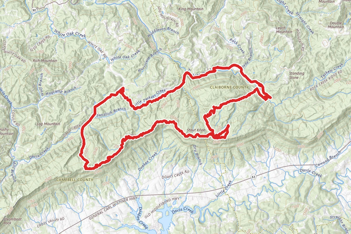 Tackett Creek Koker Knob OHV Loop