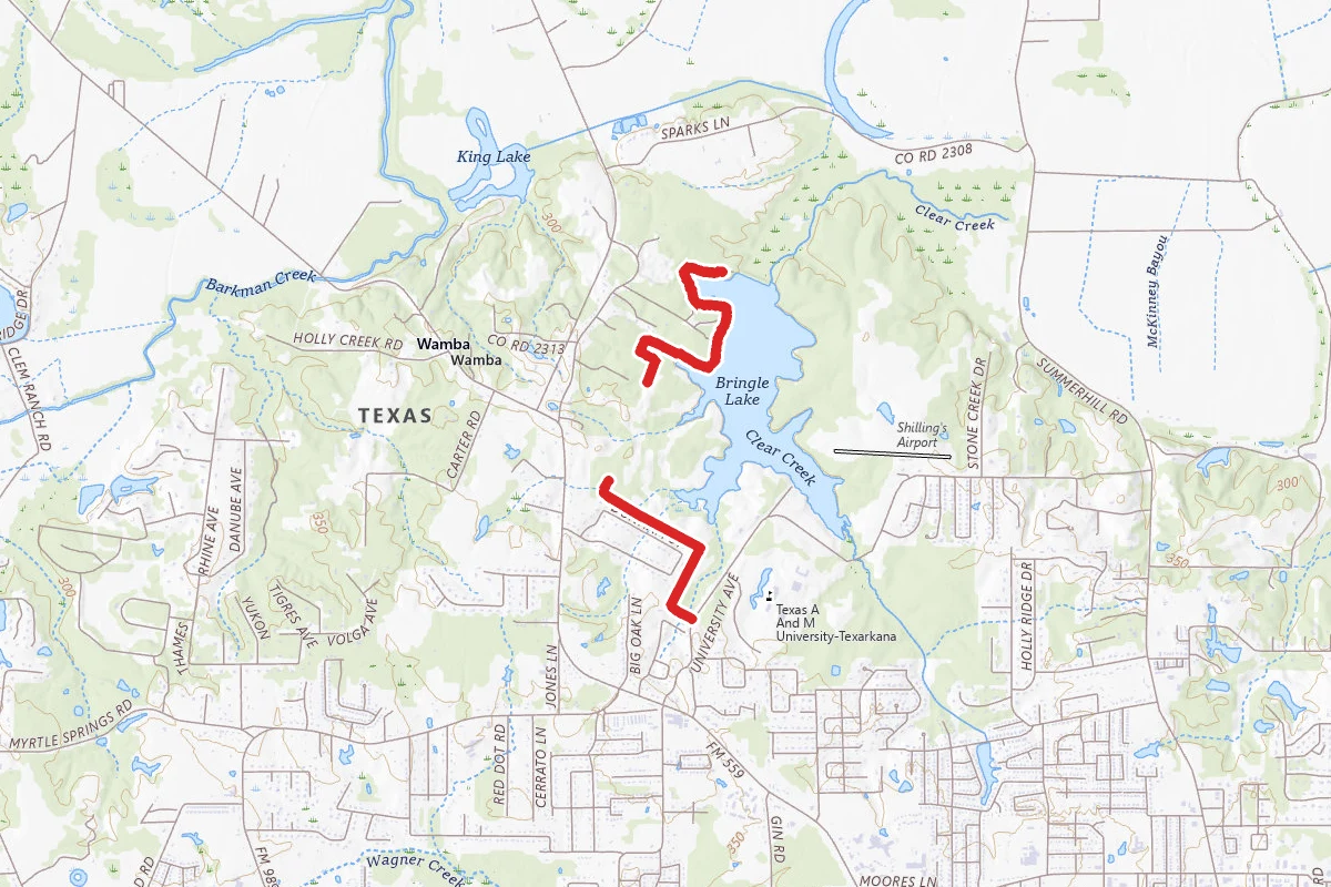 Bringle Lake Trail West