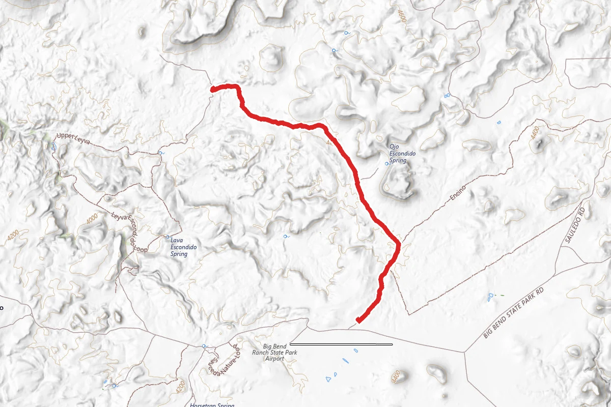 La Mota Road Trail