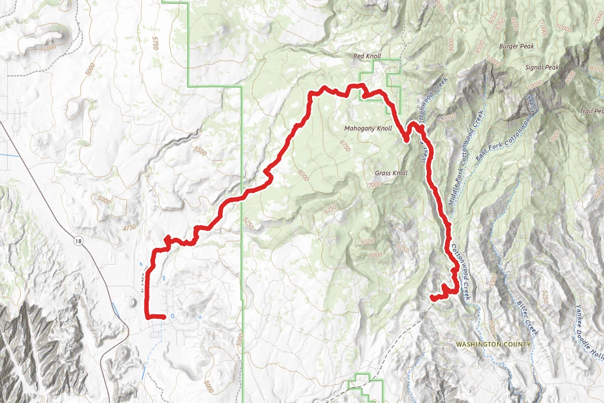 Diamond Valley OHV Trail