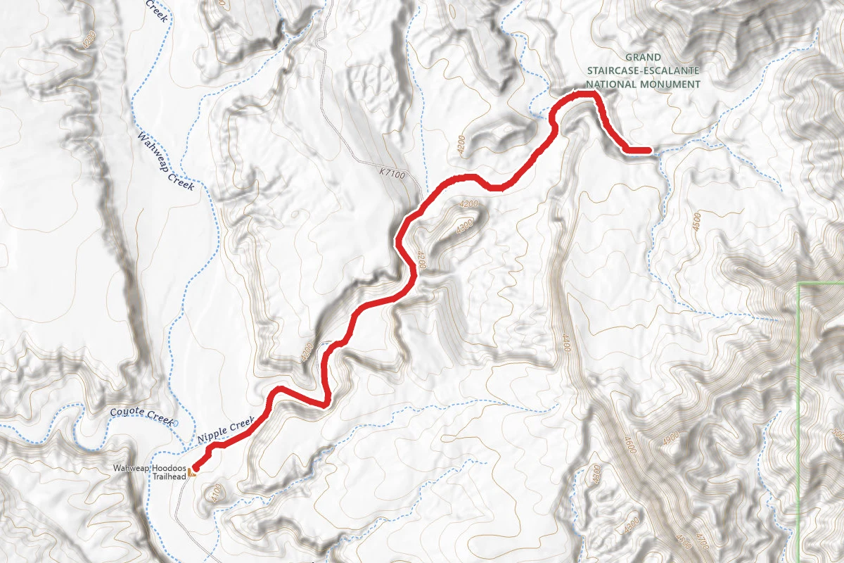 Nipple Creek Canyon
