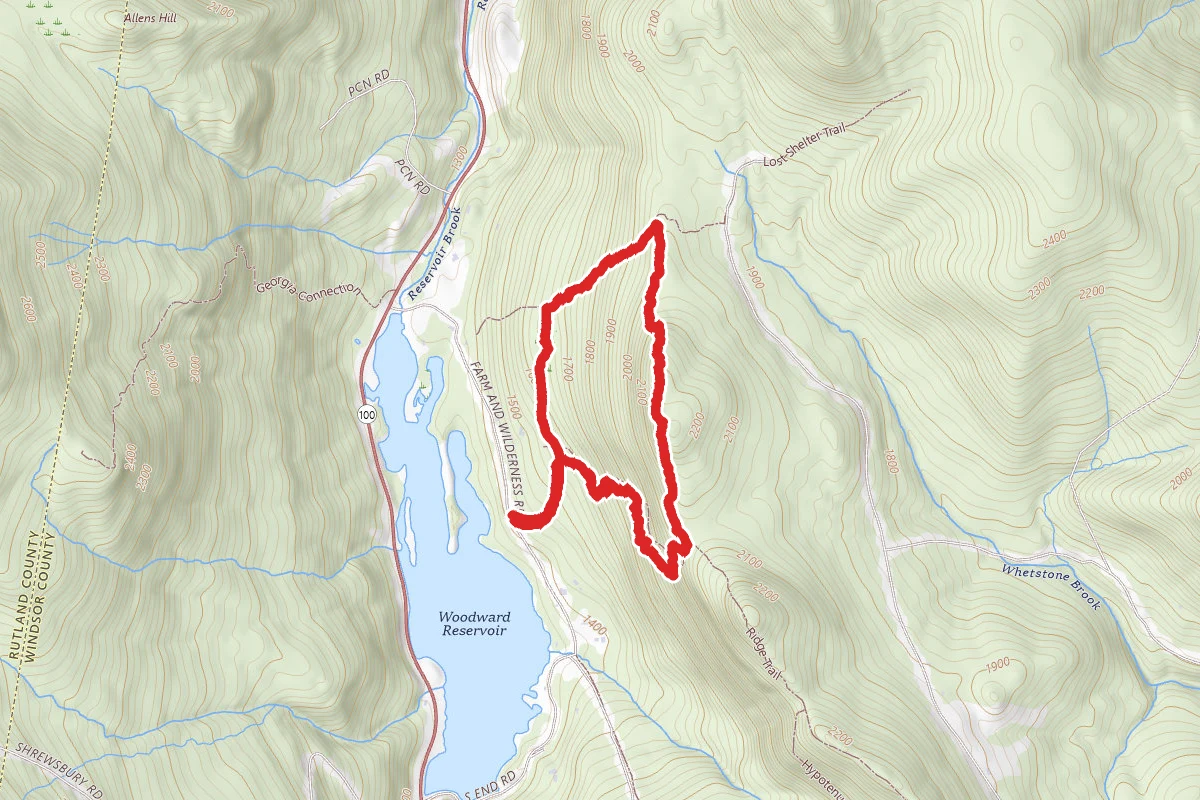 Sugarbush, Ridge and Limber Jim Trail
